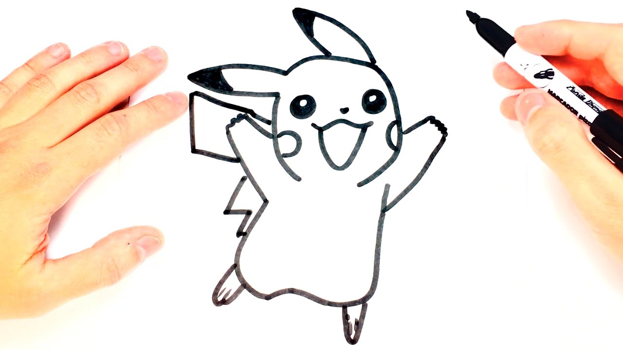 1280x720 How To Draw A Pikachu For Kids Pikachu Easy Draw Tutorial