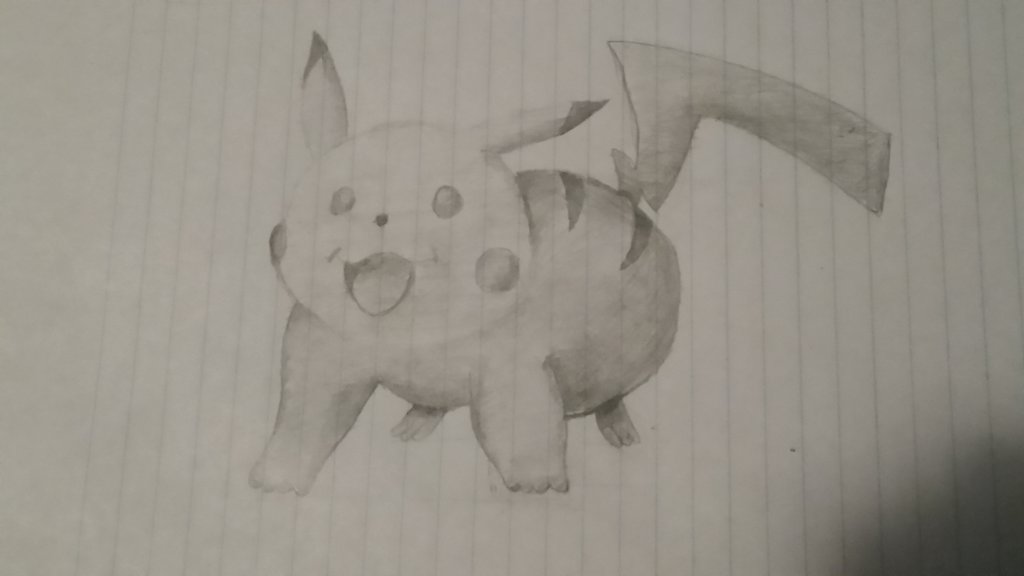 1024x576 Pikachu Pencil Drawing By Jacrobsimminoms