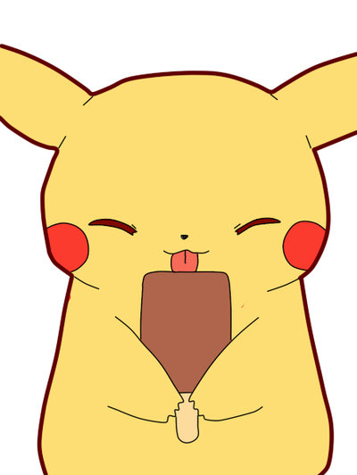 400x532 Anime Drawing Ice Crea Pikachu Pokemon Favim.c By Xxamizxx