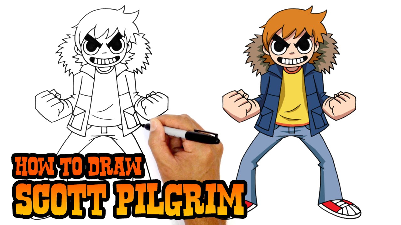 1280x720 How To Draw Scott Pilgrim Drawing Lesson