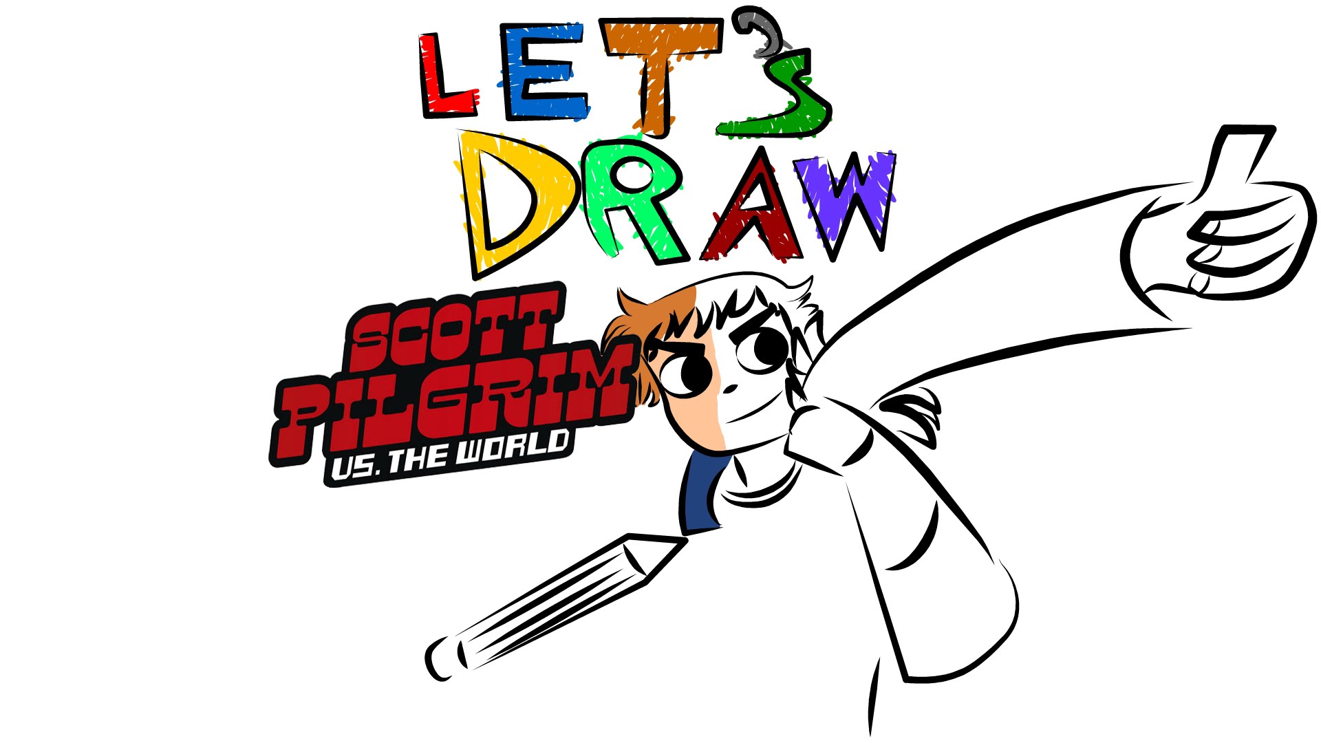 1920x1080 Lets Draw Scott Pilgrim