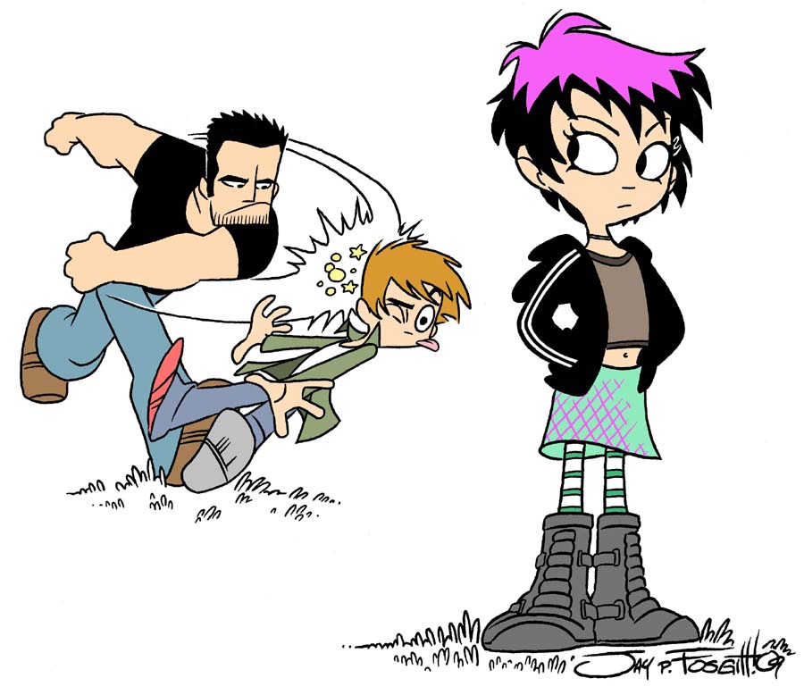 900x778 Scott Pilgrim Tribute By Jayfosgitt