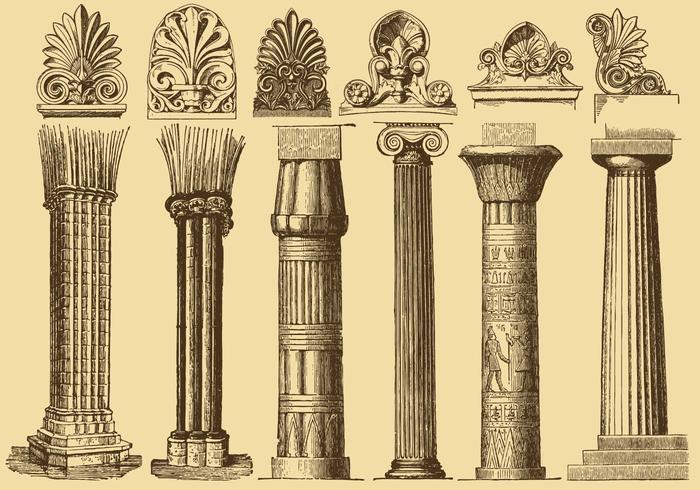 Pillar Drawing at GetDrawings | Free download