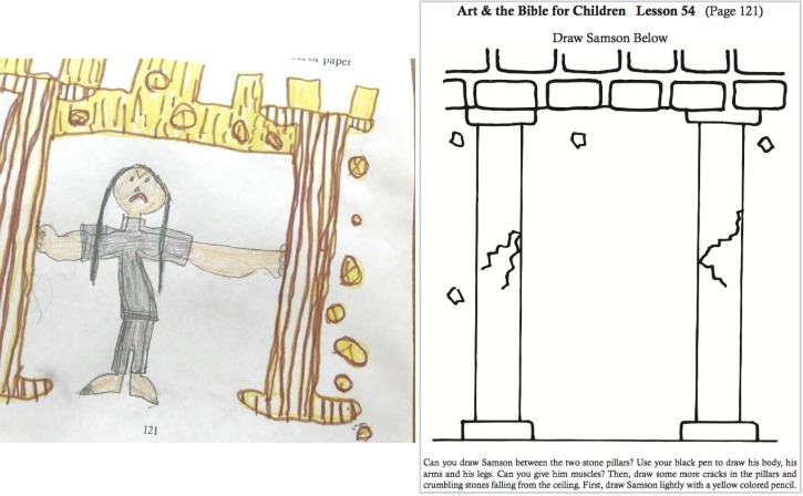 725x448 Bible Art Drawing For Children
