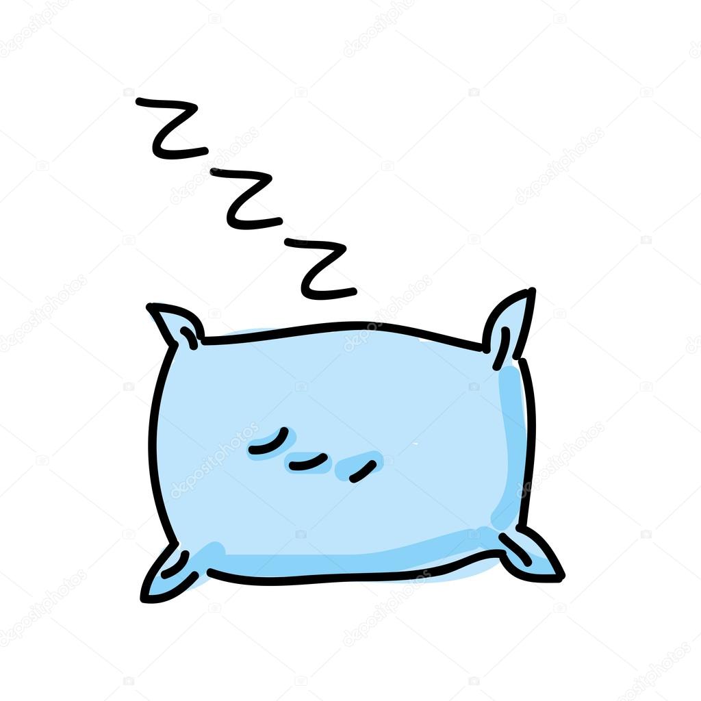 1024x1024 Drawing Pillow Isolated Icon Design Stock Vector Yupiramos