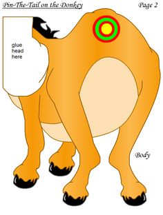 236x312 Homemade Pin The Tail On The Donkey. Too Cute! Each Child Could