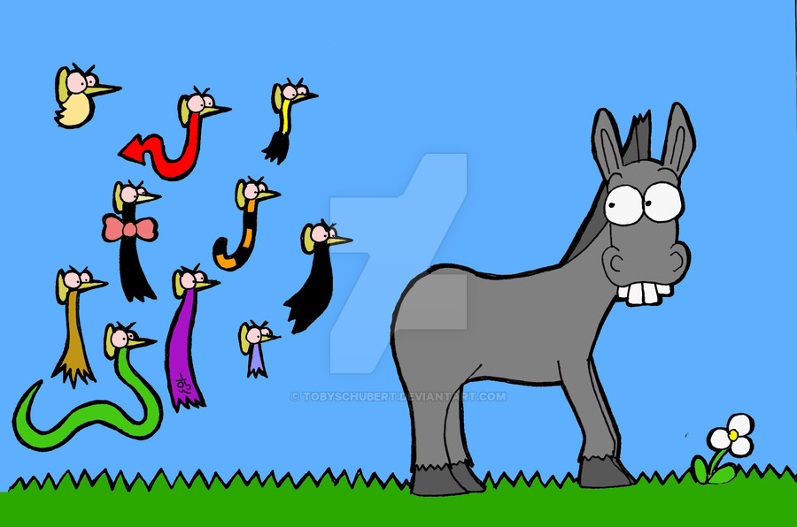 900x596 Pin The Tail The Donkey By Tobyschubert