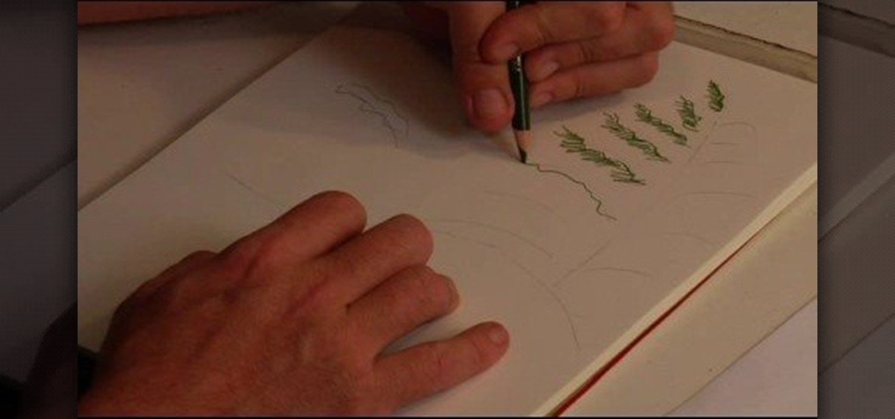 1280x600 How To Draw Snowy Pines With Colored Pencil Drawing