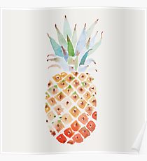 210x230 Pineapple Drawing Posters Redbubble