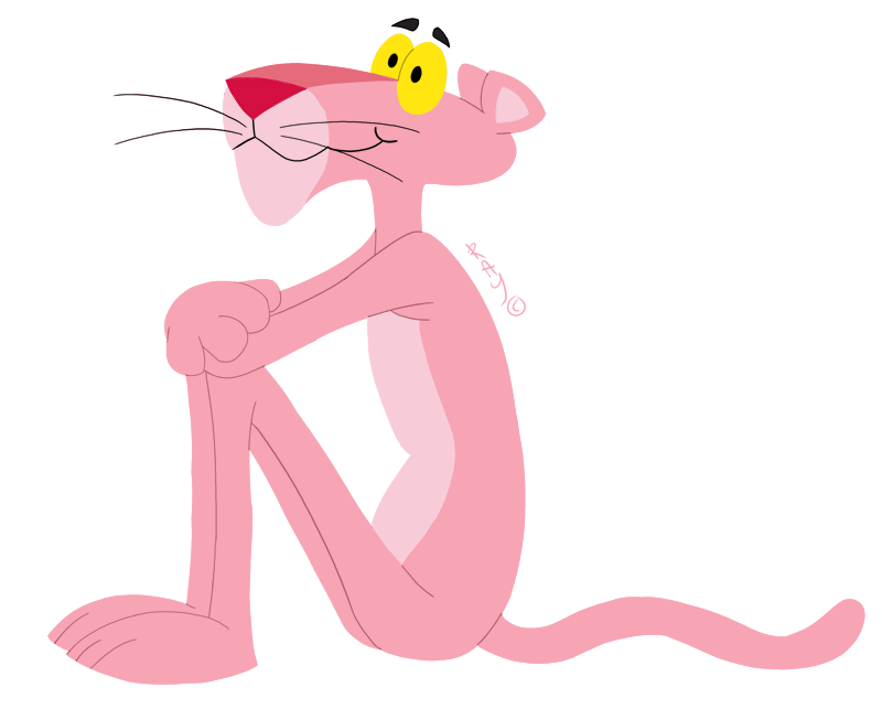800x643 Pink Panther By Raysubarashii