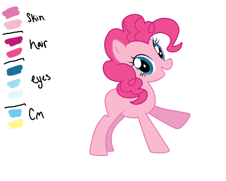 736x588 How To Draw Ponies Pinkie Pie