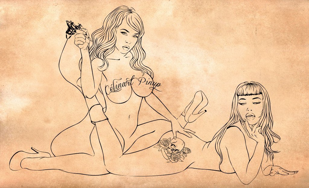 1024x623 Who Want Collab With Me This Drawing By Celinart Pinup