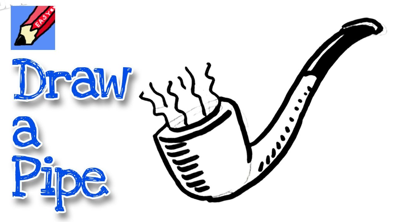 1280x720 How To Draw A Pipe Real Easy