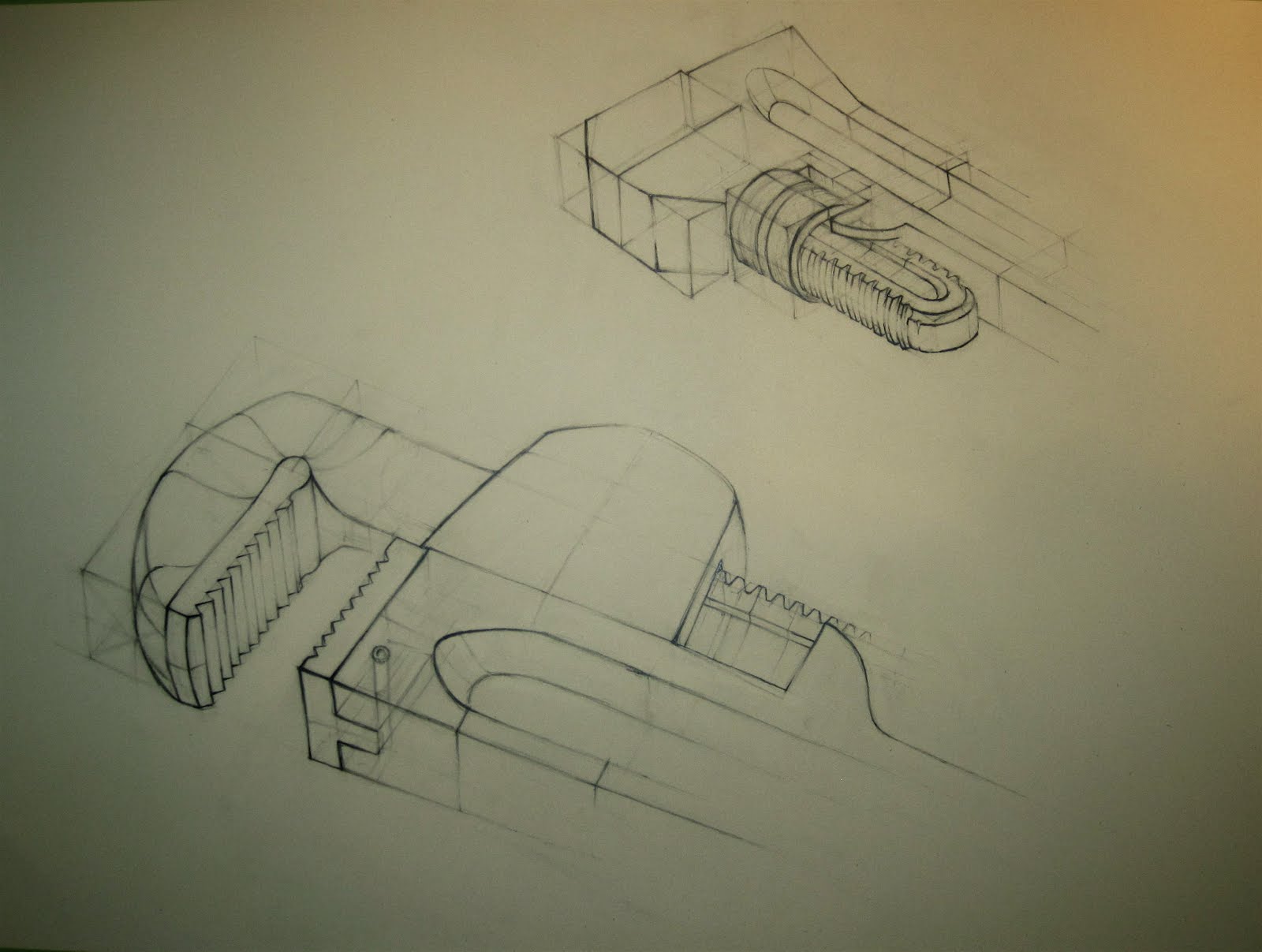 1600x1207 Travis J Wagner Pipe Wrench Study