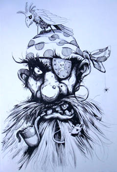 239x350 Pirate Drawings The Ugliest Pirate Ever To Grace A Convent