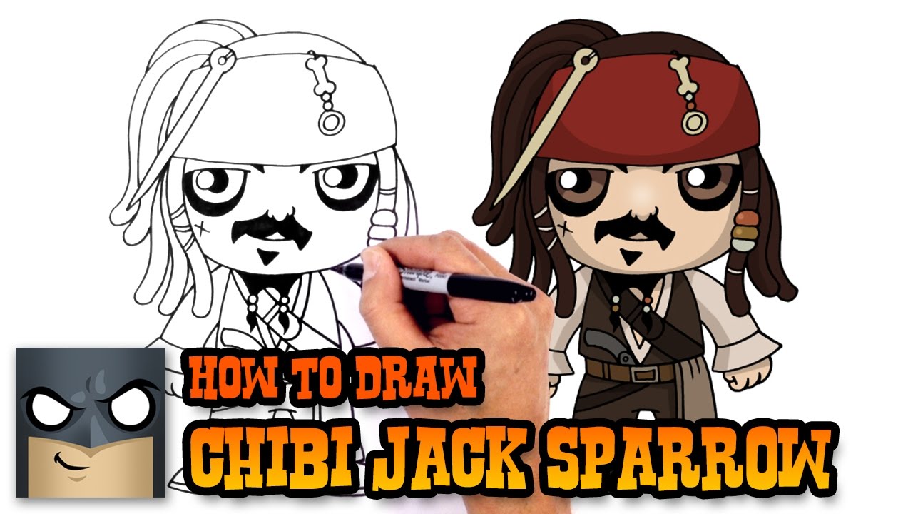 1280x720 How To Draw Jack Sparrow Pirates Of The Caribbean