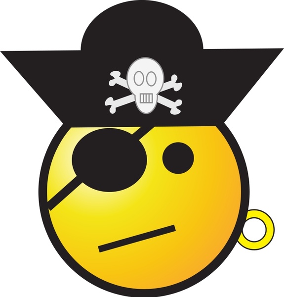 575x600 Pirate Eye Patch Clip Art