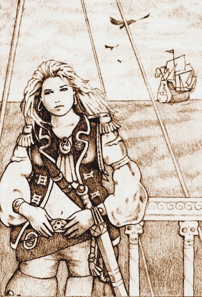 411x604 Pirate Girl By Jagvar