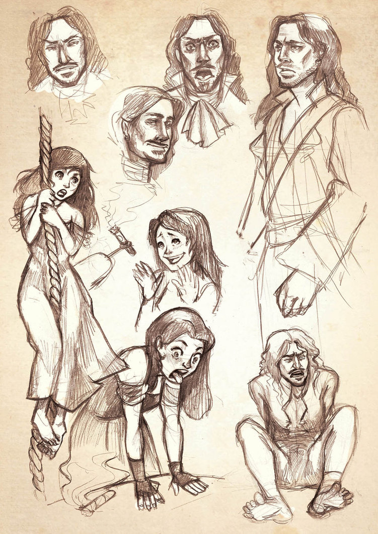 751x1062 The Pirate And The Girl 1 By Audreymolinatti