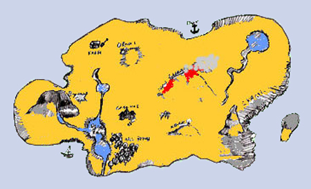 450x273 How To Draw A Pirate Map