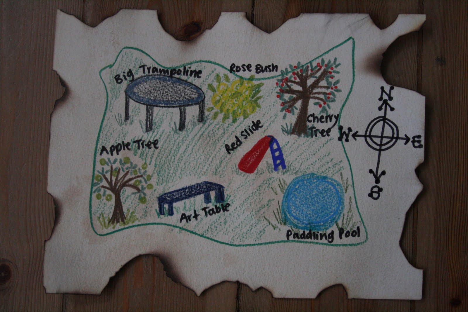 1600x1067 Diy Pirate Map And Treasure Hunt Games Pirate Treasure Maps