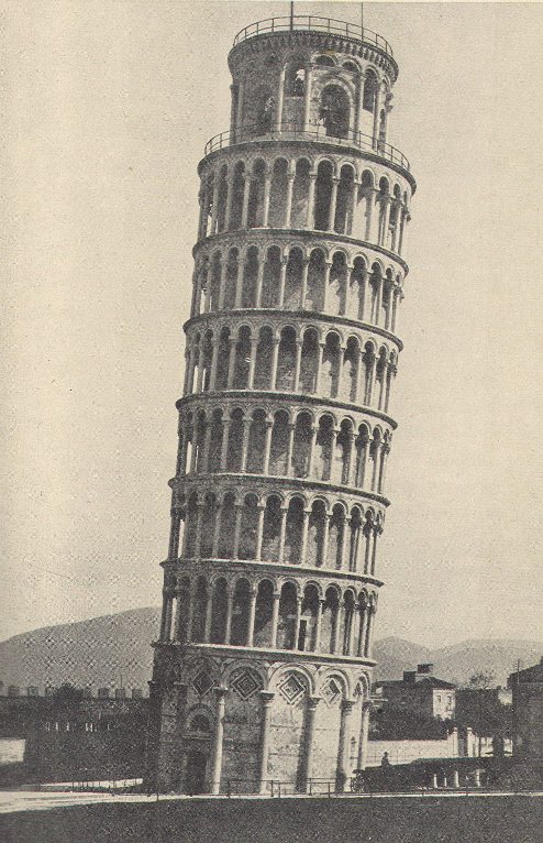 494x766 Images And Places, Pictures And Info Leaning Tower Of Pisa Drawing
