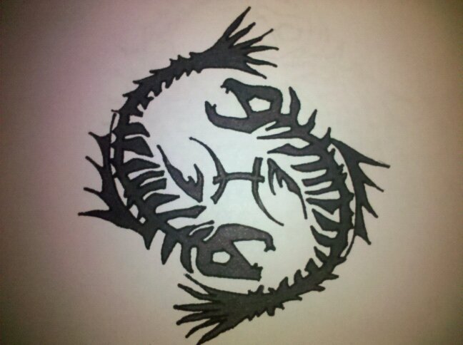 648x484 Tribal Pisces Fish By Inkdforlife