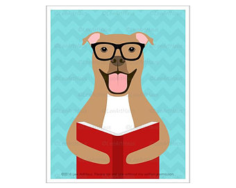 340x270 Pitbull Drawing Etsy