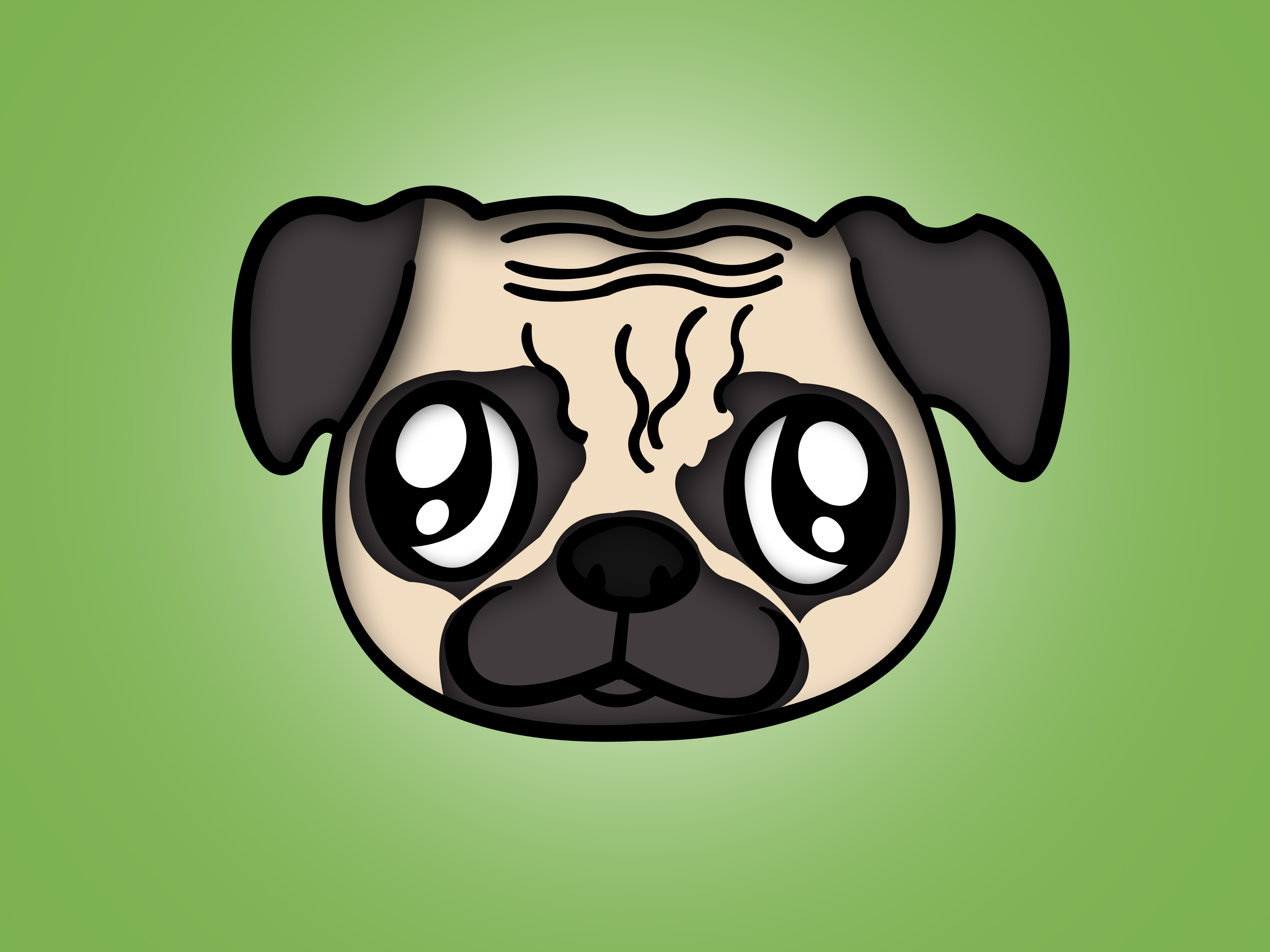 3200x2400 How To Draw A Pug 7 Steps (With Pictures)