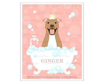 340x270 Pit Bull Art Etsy