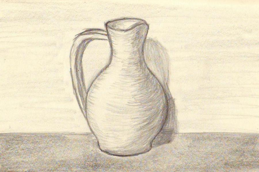 900x600 Pitcher. Still Life. Drawings. Pictures. Drawings Ideas For Kids
