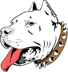 236x250 Pitbull Head Drawing Icon Vector Baron Drawings