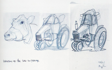 450x282 Disneypixar Cars Characters Sketches