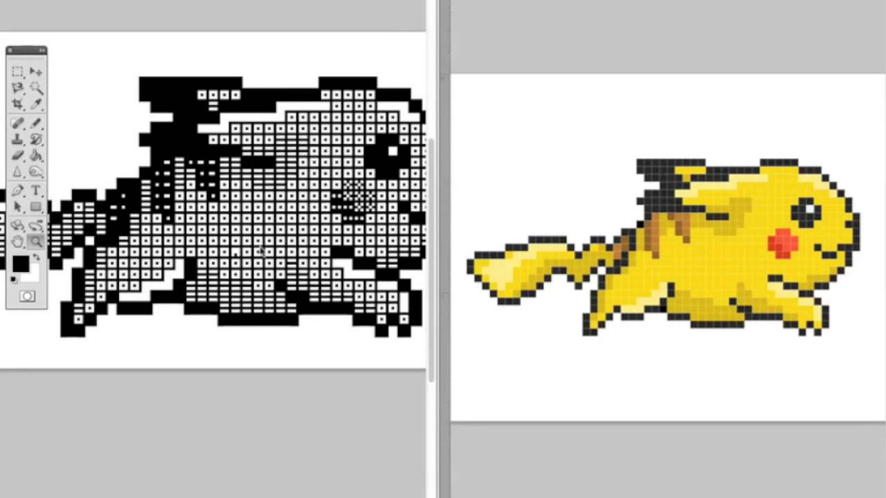 1280x720 Miiverse Drawing Pixel Art