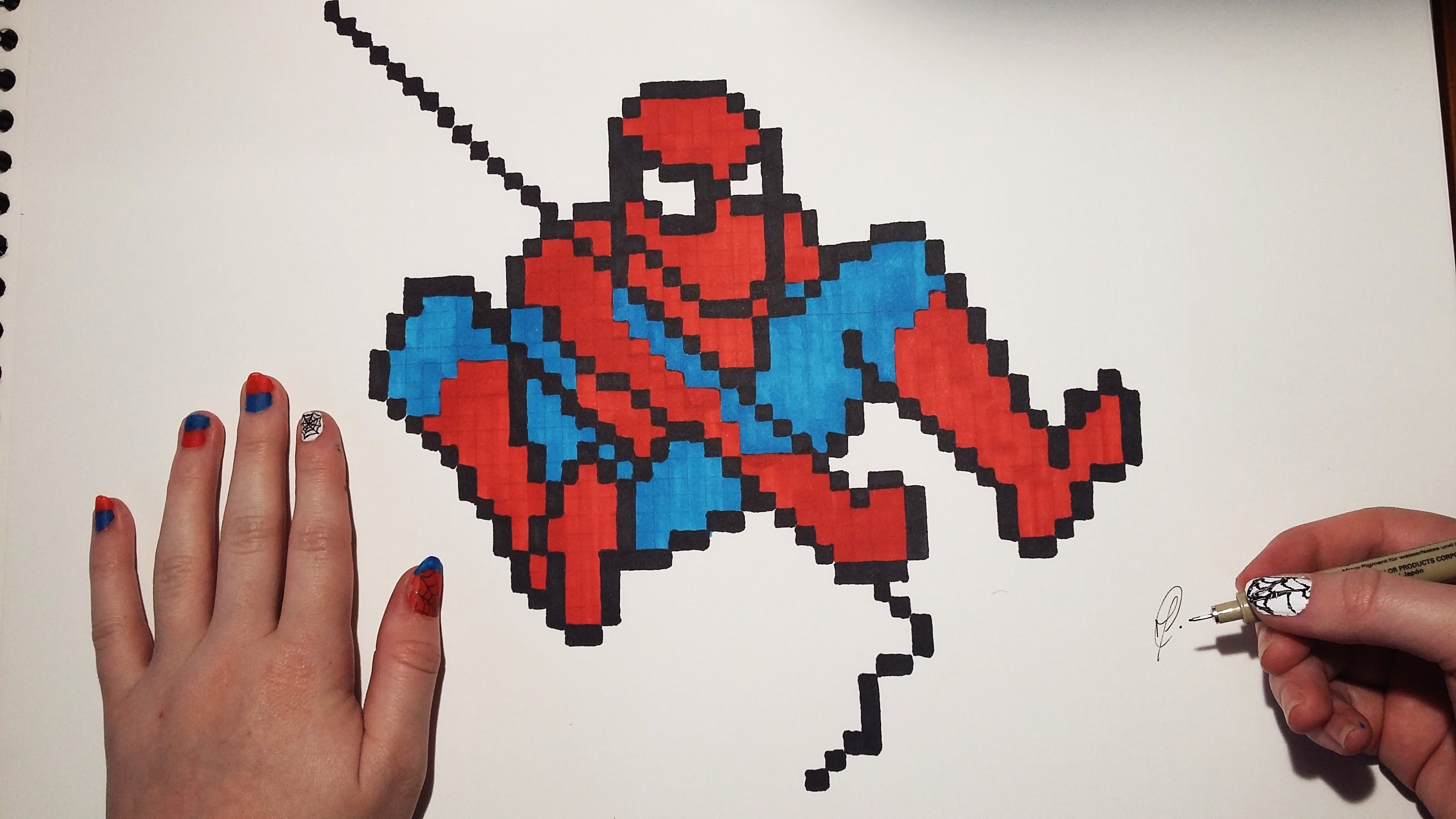 3264x1836 How To Draw Spiderman