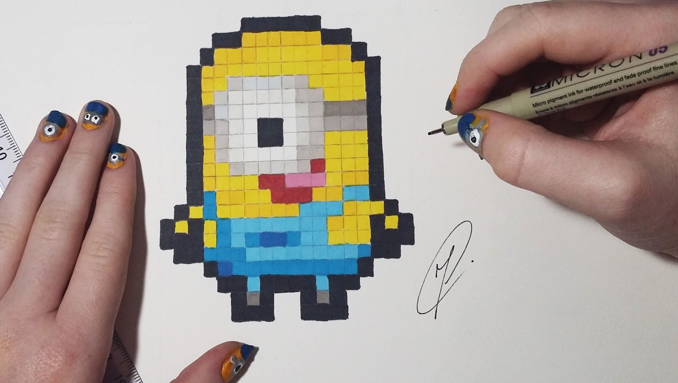 2275x1286 Minion Drawing