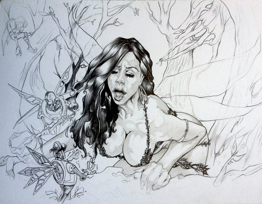 900x700 Steampunk Pixies Wip By Miller By Conceptsbymiller