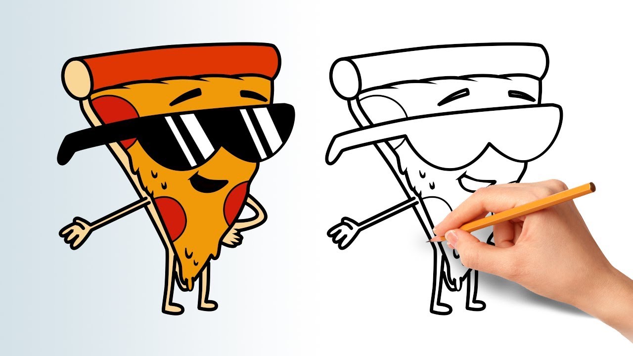 Pizza Steve Drawing at GetDrawings | Free download