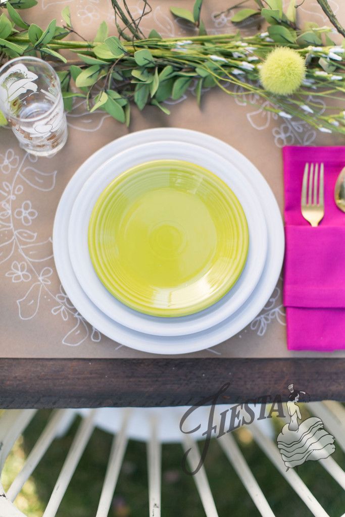 683x1024 Chalk Drawing On Butcher Paper As A Special Touch To This Fiesta