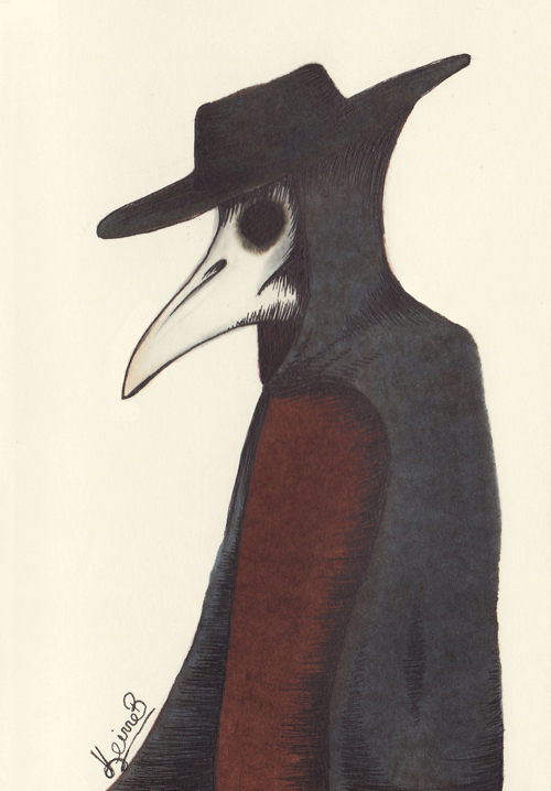 500x718 Plague Doctor By Keinneb
