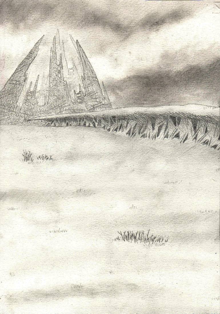 770x1097 Saatchi Art Plains Drawing By Fiele Vii