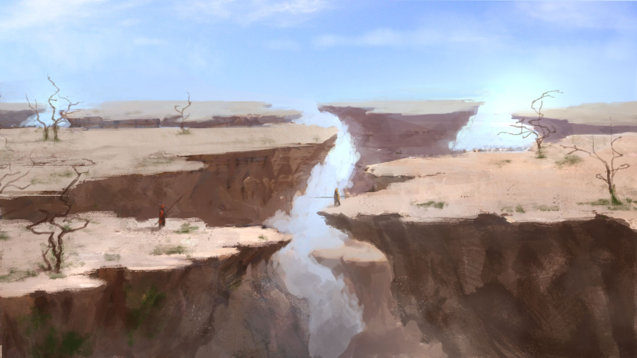 1280x720 Shattered Plain Concept Painting Tutorial