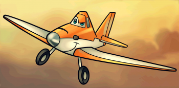 350x172 How To Draw How To Draw Dusty, Dusty Crophopper From Disney Planes