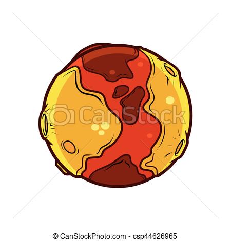 450x470 Planet Mars Clip Art Vector