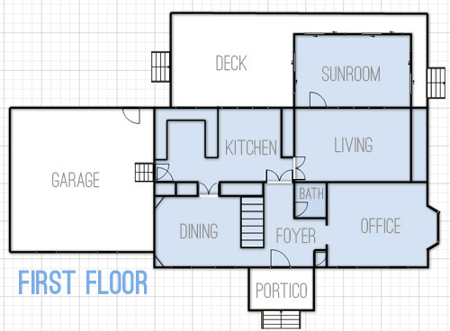 500x368 Drawing Up Floor Plans Amp Dreaming About Changes Young House Love