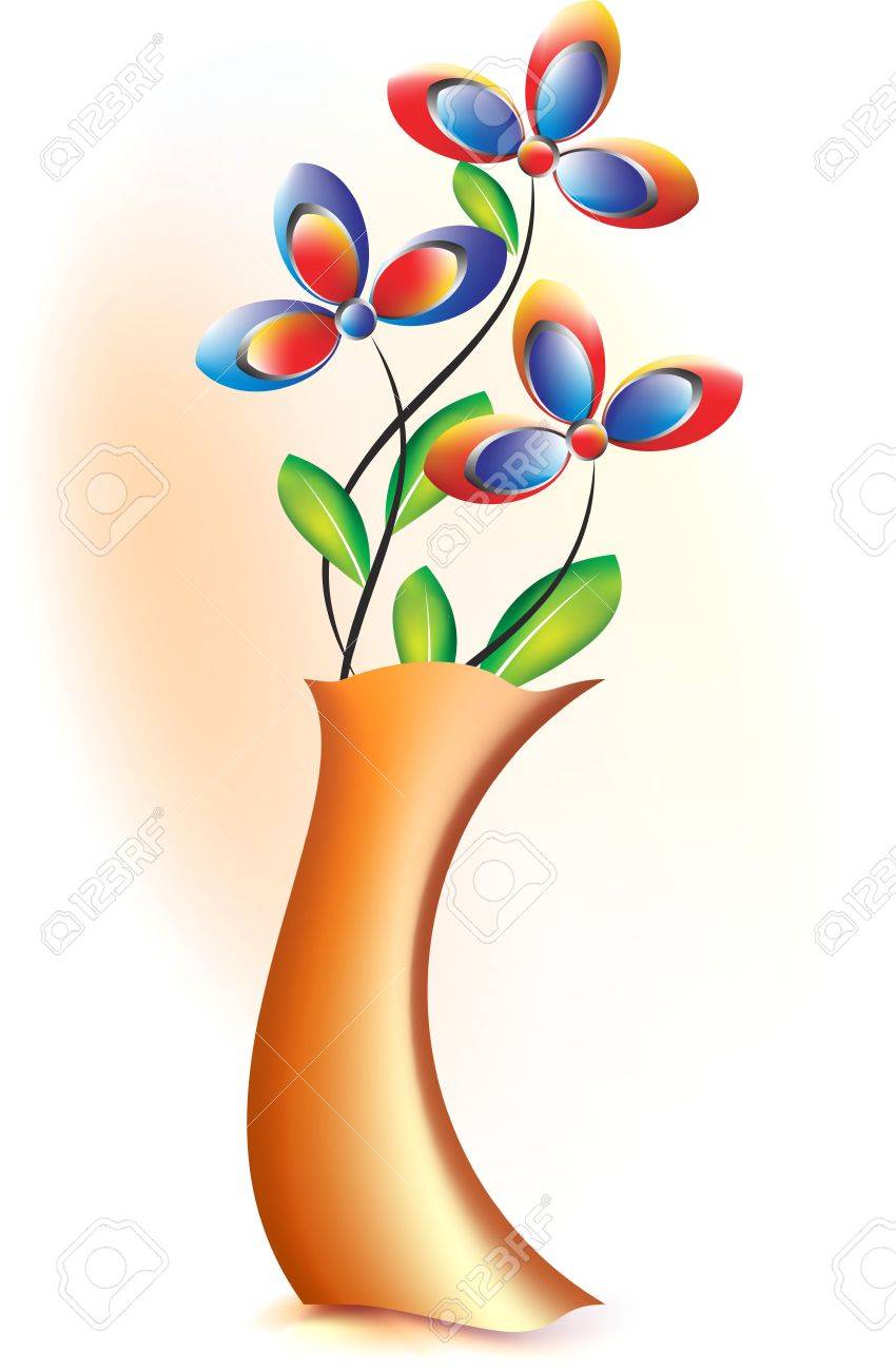 850x1300 Flower Pot Royalty Free Cliparts, Vectors, And Stock Illustration