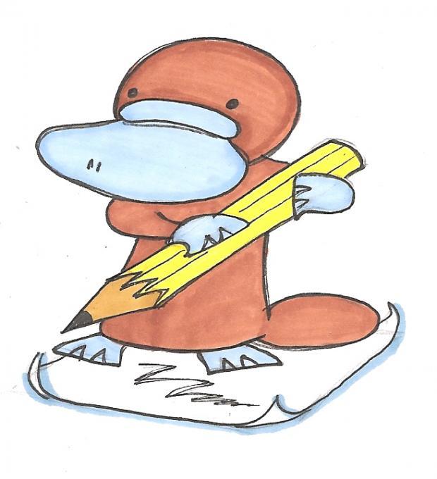 620x680 Platypus Drawing. Fairy Tale Characters. Drawings. Pictures