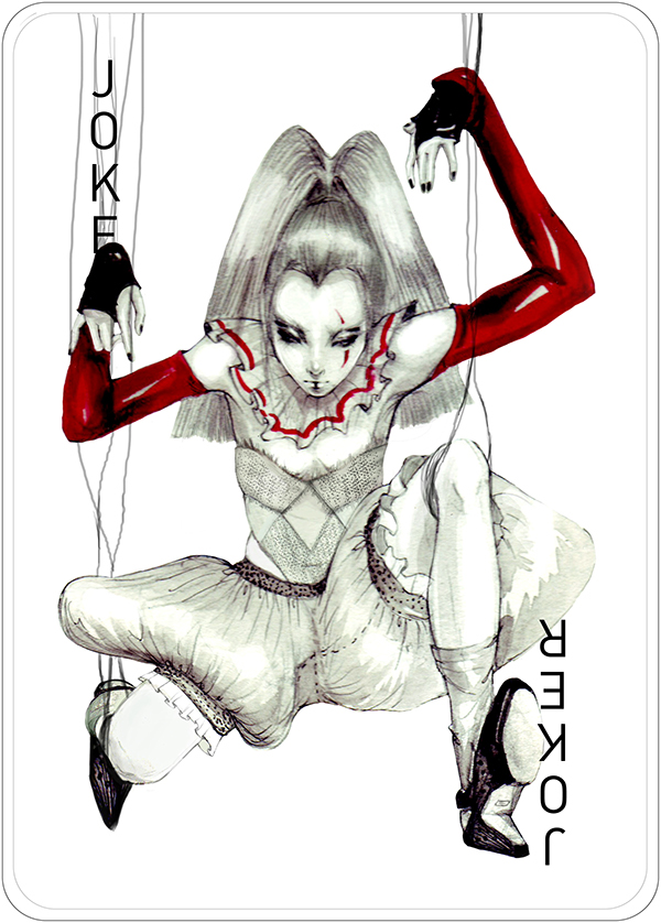 600x838 Fashion Playing Cards By Connie Lim On Behance
