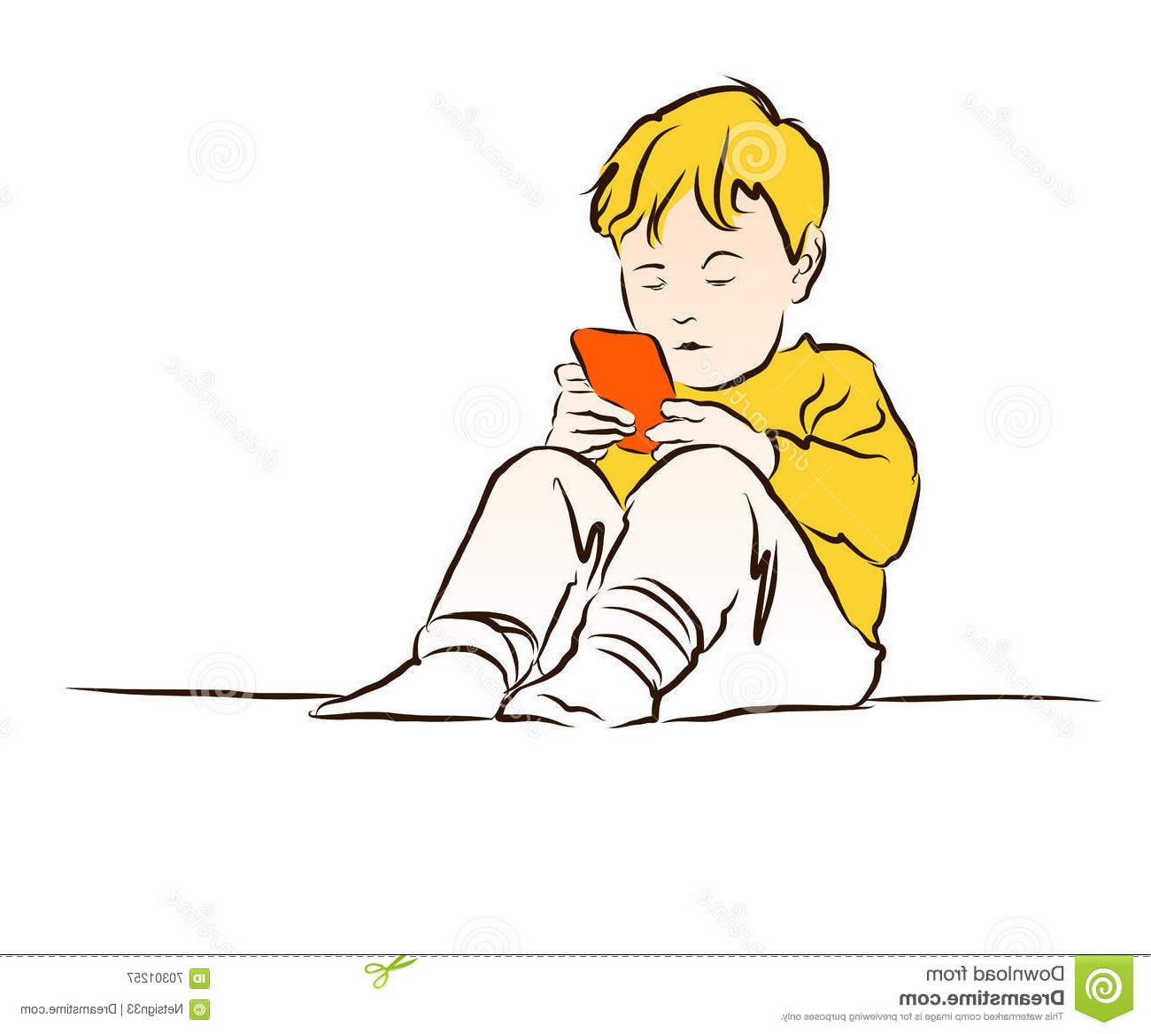 1300x1167 Little Boy Playing Football Drawing A Drawn Picture Of A Boy