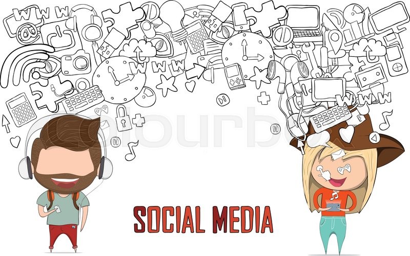 800x501 Teenage Girl And Boy Wearing Hat Playing With Phone Happy Template